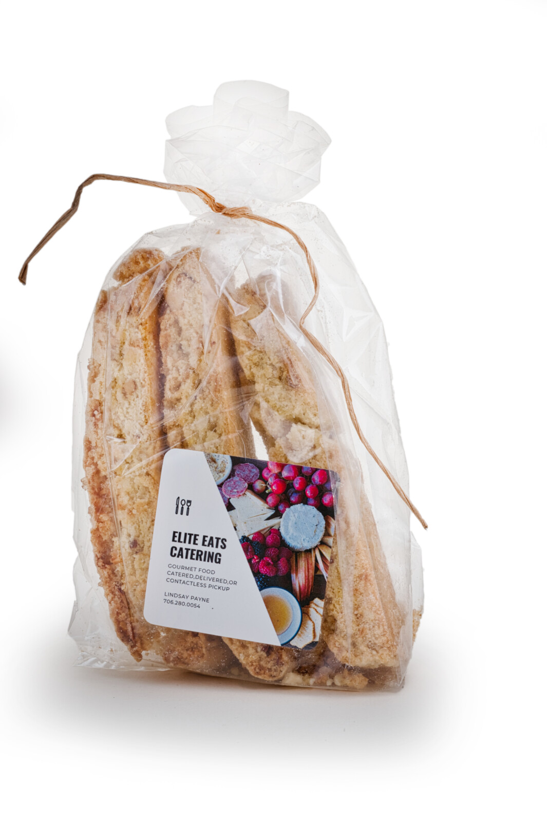 Elite Eats Catering Almond Biscotti